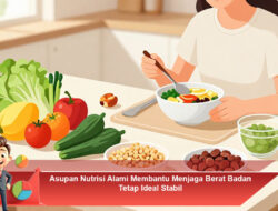 Asupan Nutrisi Alami Membantu Menjaga Berat Badan Tetap Ideal Stabil