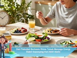 Diet Fleksibel Berbasis Ritme Tubuh Menjaga Energi Stabil Sepanjang Hari Aktif Alami