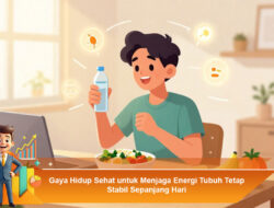 Gaya Hidup Sehat untuk Menjaga Energi Tubuh Tetap Stabil Sepanjang Hari