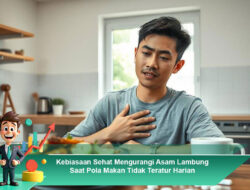 Kebiasaan Sehat Mengurangi Asam Lambung Saat Pola Makan Tidak Teratur Harian