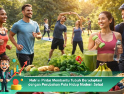 Nutrisi Pintar Membantu Tubuh Beradaptasi dengan Perubahan Pola Hidup Modern Sehat
