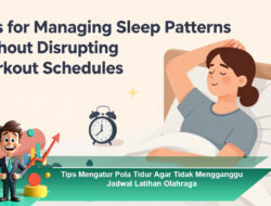 Tips Mengatur Pola Tidur Agar Tidak Mengganggu Jadwal Latihan Olahraga