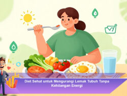 Diet Sehat untuk Mengurangi Lemak Tubuh Tanpa Kehilangan Energi