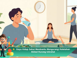 Gaya Hidup Sehat Membantu Mengurangi Kelelahan Akibat Kurang Istirahat