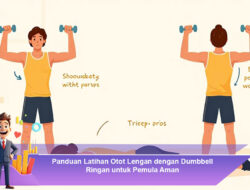 Panduan Latihan Otot Lengan dengan Dumbbell Ringan untuk Pemula Aman