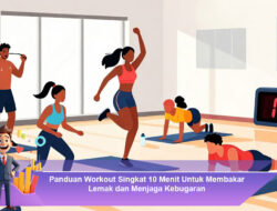 Panduan Workout Singkat 10 Menit Untuk Membakar Lemak dan Menjaga Kebugaran