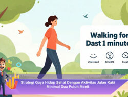 Strategi Gaya Hidup Sehat Dengan Aktivitas Jalan Kaki Minimal Dua Puluh Menit