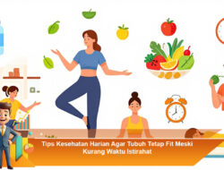 Tips Kesehatan Harian Agar Tubuh Tetap Fit Meski Kurang Waktu Istirahat