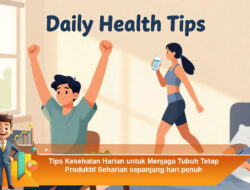 Tips Kesehatan Harian untuk Menjaga Tubuh Tetap Produktif Sepanjang Hari