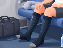 Review Kaos Kaki Kompresi Untuk Mengurangi Pegal Saat Perjalanan Jauh